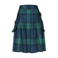 thumbnail image 3 of IROINNID Men Athletic Shorts,Mens Vintage Kilt Plaid Scotland Gothic Kendo Pocket Skirts Scottish Clothing, 3 of 4