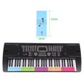thumbnail image 2 of Coofit 2 Sets Piano Key Sticker Creative Piano Keyboard Sticker for 54/61/88 Keys, 2 of 8
