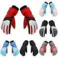 thumbnail image 6 of Winter Snow Ski Mitten Gloves Waterproof with Long Cuff for Kids Toddlers Boy Girl, 6 of 8