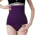 thumbnail image 4 of AherBiu Shapewear Panties for Women High Waist Belly Control Underwear Slim Stretchy Underwear Bottom Shorts, 4 of 4