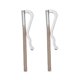thumbnail image 5 of AURARMLET 2Ud Sujetadores Para Cheques De Metal Plateado Clips De Resorte Para Crédito Bolsillo, 5 of 7