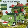 thumbnail image 3 of Tyrannosaurus rex slide toy car climbing stairs dinosaur track car toy small dinosaur spinning Ferris wheel track with built-in lights, music boy gift, 3 of 11