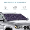 thumbnail image 2 of Bingfone Lavender Flowers Car Windshield Sunshade,Sun Foldable Sun Shield Sun Visor for Car - Medium, 2 of 8