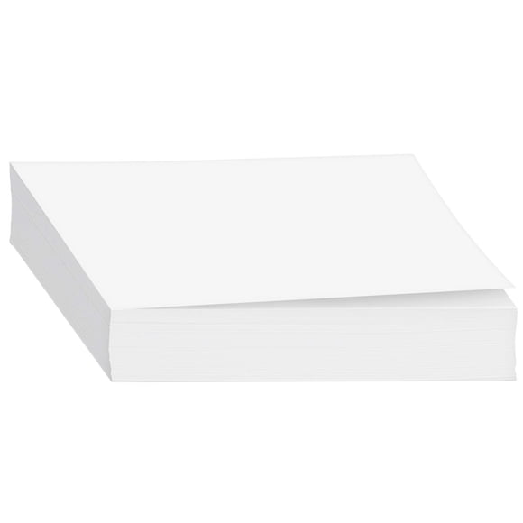 White Memo Sheets 20Lb Paper 500 Sheets Per Pack (5 X 7)