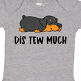 thumbnail image 4 of Inktastic Napping Dis Tew Much Rottweiler Boys or Girls Baby Bodysuit, 4 of 5