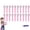 Pink, variant on 6 Pcs Inflatable Horse Head Balloons, 37 Inch Brown Inflatable Horse Stick Balloons, Pony Stick Blow up Balloon for Western Cowboy, Baby Shower, Birthday Party Decorations