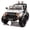 White, variant on Ride On Electric Car for Kids Ages 3-8, 24V Kids Driving Jeep Car with Parents Control &Trunk Storage, 2-Seater Rear Suspension with LED Searchlight