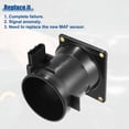 thumbnail image 4 of Unique Bargains Car Mass Air Flow Sensor Replacement Fit for Mazda MPV 2000-2006 No.GY0113215 Black Orange, 4 of 6