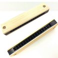 thumbnail image 2 of Armónica portátil de madera de doble fila de 16 agujeros para niños, educación temprana o principiantes, instrumento musical para aficionados a la armónica., 2 of 3