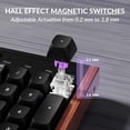 thumbnail image 4 of Keychron K10 HE 100% TKL Wireless RGB Magnetic Switch Keyboard, Rapid Trigger, QMK, 2.4G/BT, Black, 4 of 10