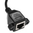 thumbnail image 4 of 1FT RJ45 Male to Female Screw Panel Mount Ethernet LAN Network Extension Cable, 4 of 5