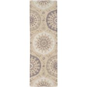 White rug runner