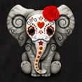 thumbnail image 2 of CafePress - Red Day Of The Dead Sugar Skull Baby Elephant Body - Cute Infant Bodysuit Baby Romper - Size Newborn - 24 Months, 2 of 3