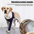 thumbnail image 4 of Dogs Anti-licking Protector Sleeve, Dog Surgery Recovery Sleeves For Pet Front Leg Injury Recover Sprains BBLVER, 4 of 5