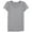 Grey - silver, variant on Reebok Womens Varigated Heathered Basic T-Shirt, Grey, X-Small