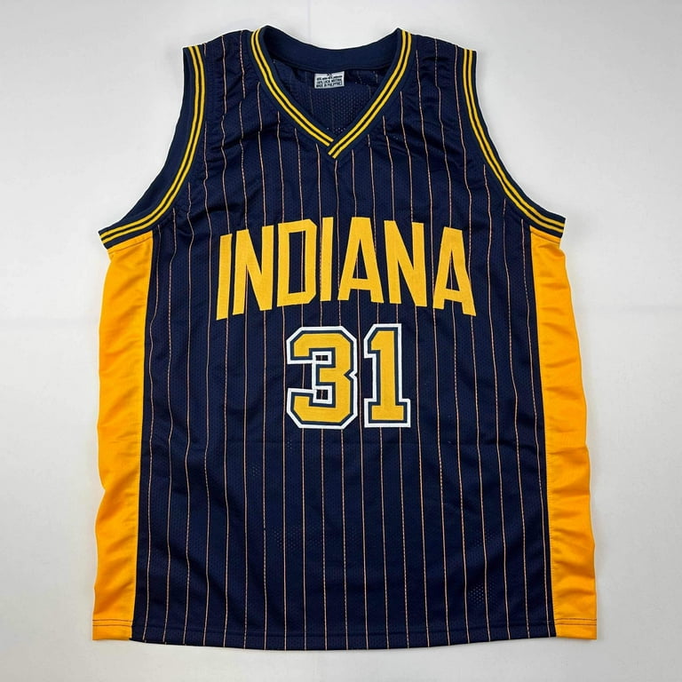 Reggie miller pinstripe jersey sale