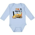 thumbnail image 3 of Inktastic One and Digging It Bulldozer 1st Birthday Boys or Girls Long Sleeve Baby Bodysuit, 3 of 5