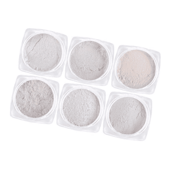 Polvo Para Uñas Efecto Aurora Decoración 6 Piezas MALUBERO