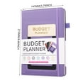 thumbnail image 3 of WUXIAB A5 Budget Planner Notebook,Undated Expense Tracker With Envelopes,Tear-Out Savings Dot-Grid Planner,Color-Coded Financial Budget Notebook,Rfid-Blocking Pu Leather Budget Planner,Purple, 3 of 9