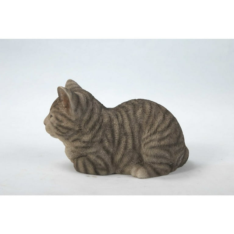 Hi-Line Gift Ltd Cat Sleeping Tabby, Grey - Walmart.com