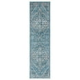 thumbnail image 3 of SAFAVIEH Victoria Annandale Distressed Floral Area Rug, Blue/Grey, 4' x 6', 3 of 9