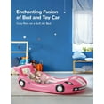 thumbnail image 2 of Inflatable Kids Bed, Toddler Travel Bed with Sides, for Camping, Traveling, Hotel, or Home Use, Hand Pump Included (Pink), 2 of 6