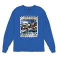 thumbnail image 5 of Bombardino Crocodilo Long Sleeve T-shirt Fun Italian Brainrot Gen Z Alpha Meme, 5 of 7