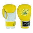 thumbnail image 1 of MIRARI Boxing Gloves (Gold Wht, 12oz), 1 of 7