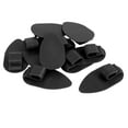 thumbnail image 1 of Universal Car Floor Mat Clips Fixing Grips Anti Slip Buckle Black 28x56mm 10 pcs, 1 of 5