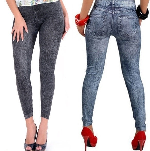 Girls Ladies Plain Stretchy Full Length Leggings Jeggings Plus Size 8-26  Trouser | eBay