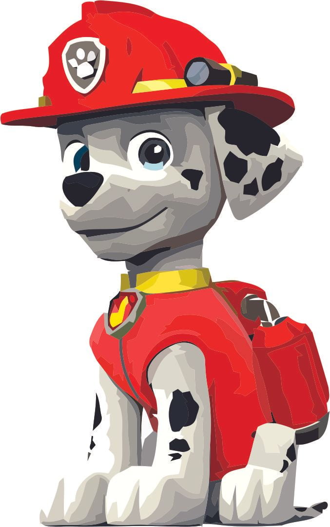 paw patrol fire dog