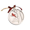 thumbnail image 4 of Colgante de madera de Navidad creativo, adorno de , accesorios de decoración de Navidad, placa decorativa de bricolaje para ventana, armario, 1 pájaro Gloria colgante de madera, 4 of 9