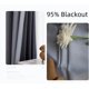 thumbnail image 1 of Cortinas para ventana de sala de estar de 310cm de altura, cortinas opacas para dormitorio, cortina oscura, tratamiento de ventana con aislamiento térmico, 90-95%, 1 of 4