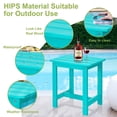 thumbnail image 4 of Mesa de exterior Y&M HIPS Adirondack impermeable 41x33x42 cm, 4 of 8