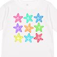 thumbnail image 4 of Inktastic Starfish in Rainbow Colors Boys or Girls Long Sleeve Toddler T-Shirt, 4 of 5
