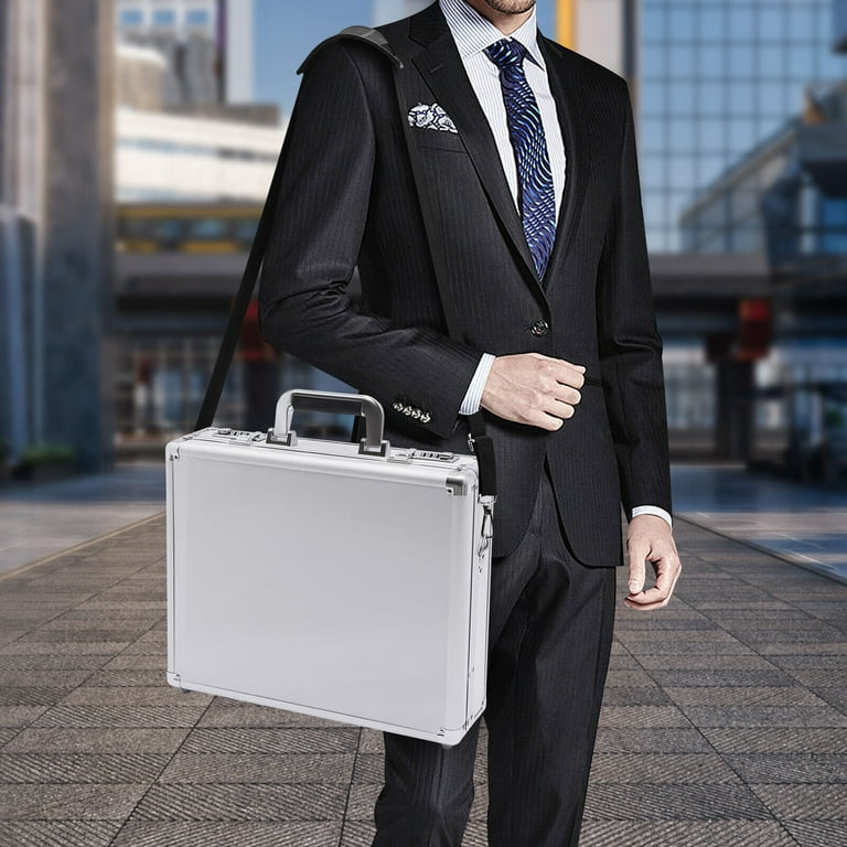 Aluminum briefcase for men Clearance