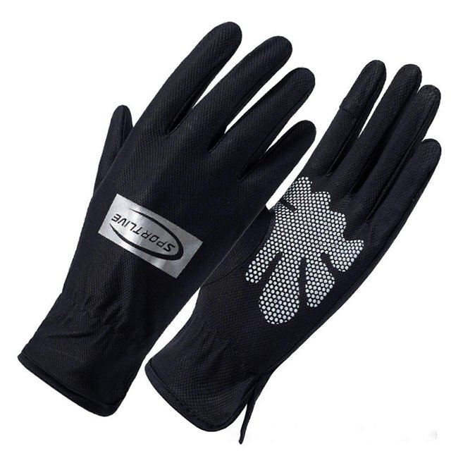 Men's Thin Full Finger Gloves Comfortable Breathable Gloves for Driving Riding