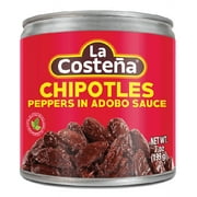 La Costena Chipotle Peppers in Adobo Sauce, 7 oz Can