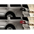 thumbnail image 3 of Rvinyl Tail Light Tint Covers Compatible with Lincoln Navigator 2007-2014 - Blackout Smoke, 3 of 10