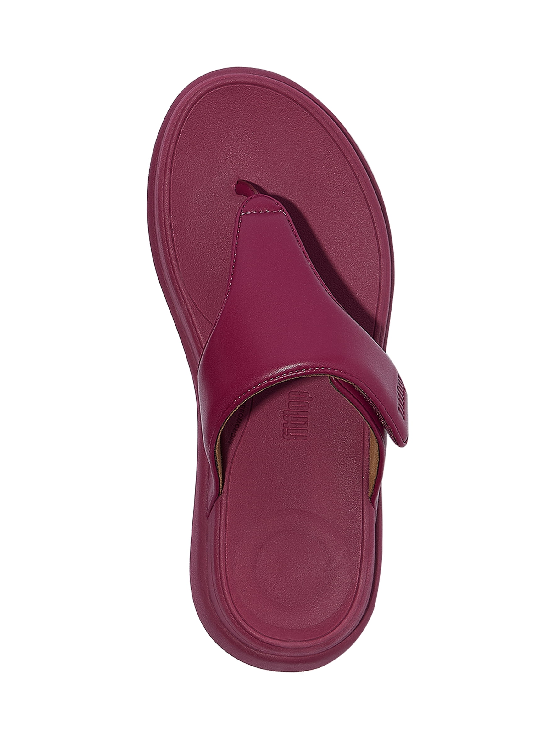 Fitflop Women's F-Mode Go Adjustable Flatform Toe-Post Sandals