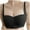 Black, variant on Bigersell Wireless Bra Discouts Comfortable Without Underwire Bra Demi Cup Bra Style F-1007 Black S