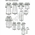 thumbnail image 3 of Simplicity Child's Size 3-6 Sleepwear Pattern, 1 Each, 3 of 3