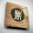 thumbnail image 5 of Epic Art 'Joy to the World with Wreath' by Susan Ball, Acrylic Glass Wall Art, 12"x12", 5 of 8