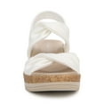 thumbnail image 4 of BZees For Lifestride Womens Riley Wedge Sandal - Medium & Wide Width, 4 of 9