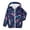 00#&-Dark Purple3629, variant on Girls Lightweight Hooded Rain Jacket Zip Up Leopard Windbreaker Coat, 9-10 Years