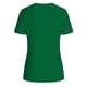 thumbnail image 5 of Tops de Mujer Casual Color Sólido Manga Corta Botón, Blusa Elegante para Primavera Verano Diario, 5 of 6