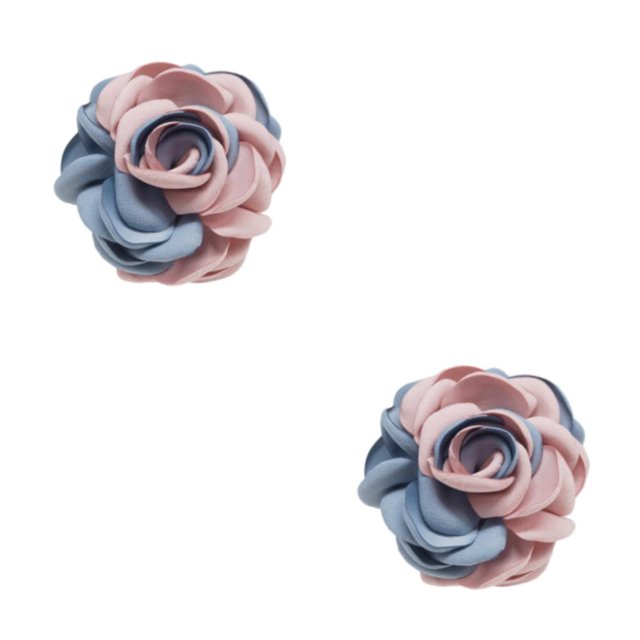Transemion Wide Application Flower Corsage Brooch For Chic And Elegant Look Affordable As Shown 2Set