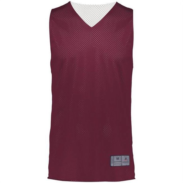 ASI 161.380.3XL Adulte Tricot Maille 2.0 Réversible Jersey & 44; Marron & Blanc - 3XL