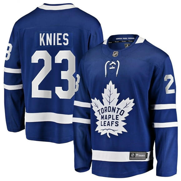 Matthew Knies Toronto Maple Leafs NHL Fanatics Échappée Maillot à Domicile, Moyen