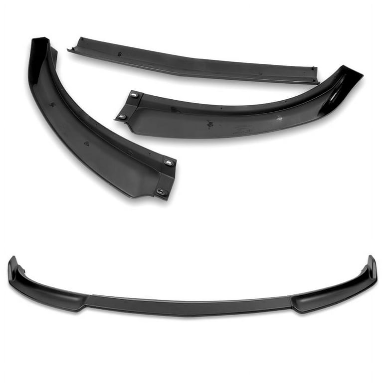 Black Gloss Performance Front Bumper spoiler / skirt / valance For